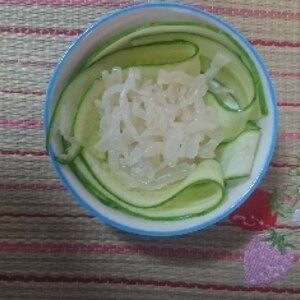 白クラゲときゅうりの冷菜(中華味)